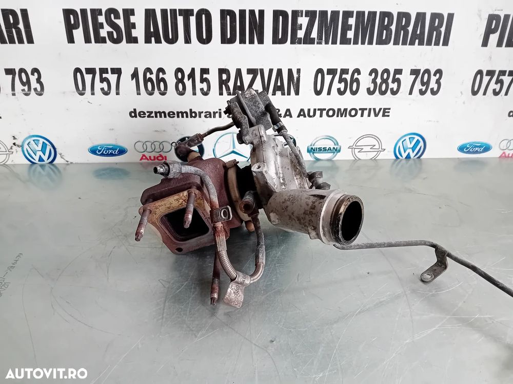 Turbo Turbina Fiat Ducato Iveco Daily 2.3 JTD Euro 6 Cod 5802122184 Motor F1AGL411D - 3