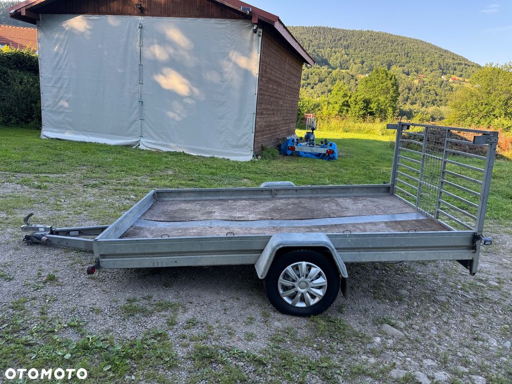 Boro B 750 KG LEKKA SOLIDNA WYWROT NAJAZD LAWETA - 3