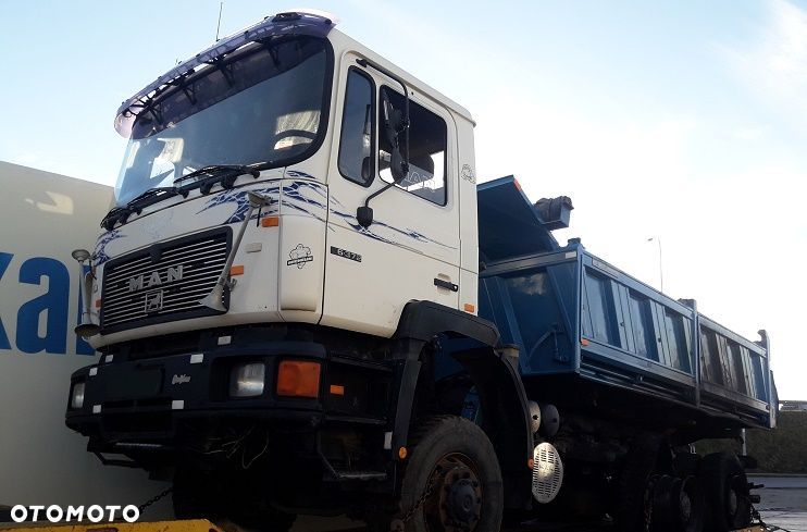 MAN F90 26-372 6X6  NA CZĘŚCI SILNIK SKRZYNIA REDUKTOR