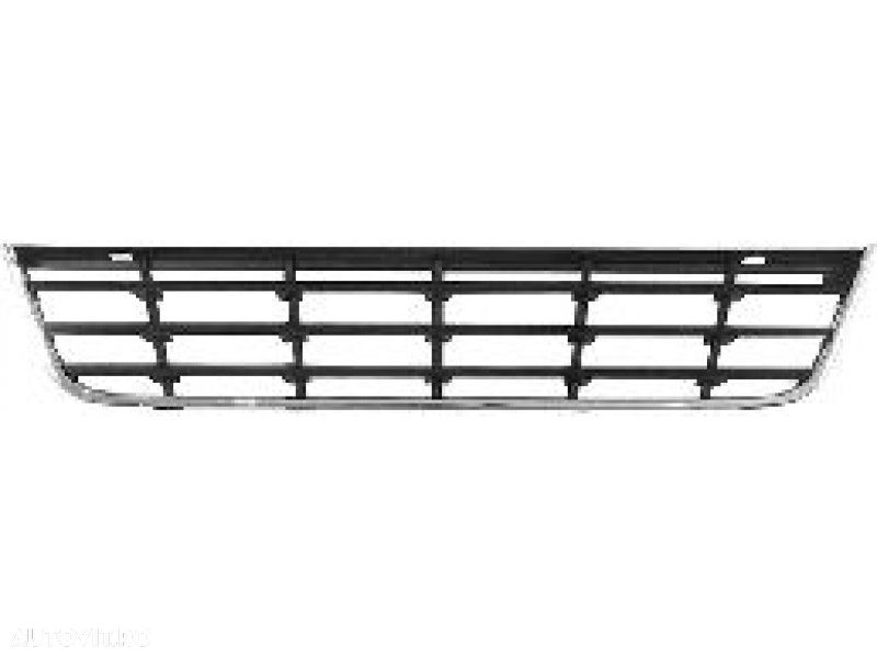 Grila bara fata Vw Passat 3C (B6) 01.2005-07.2010 Grila centrala cu element cromat - 1