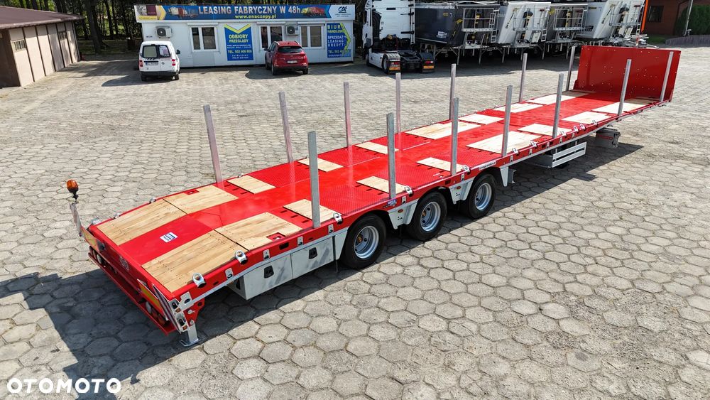 Inny TELEMEGA - naczepa platforma rozciągana - koła 17,5 12T! - kontenery - maszyny ADR EX III - 2
