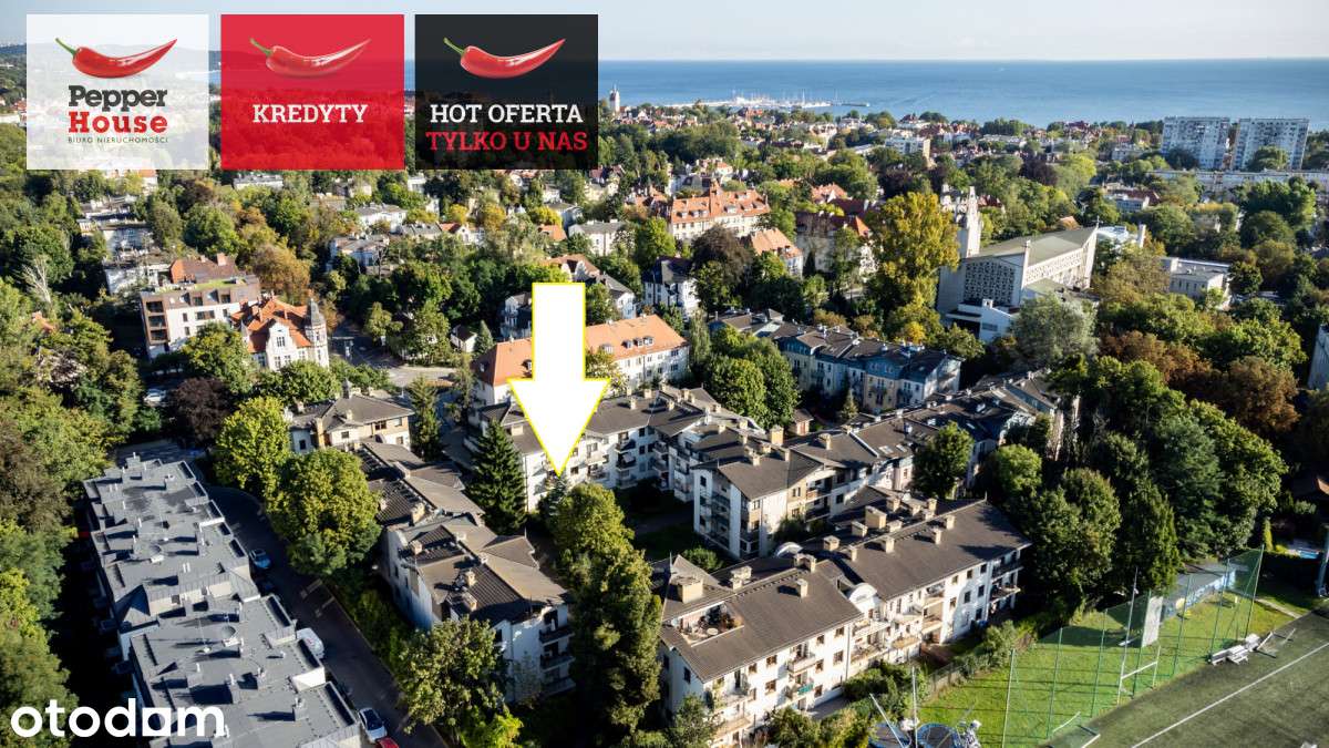 Sopot Dolny 3 pokojowy prestiżowy apartament