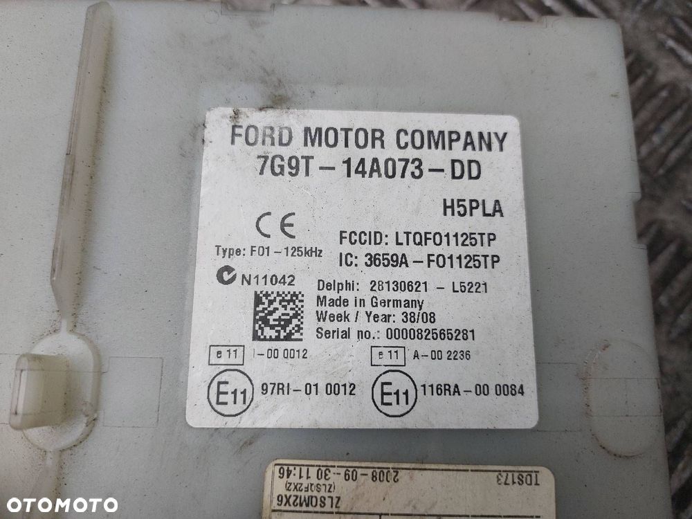 ZESTAW STARTOWY FORD MONDEO MK4 2.0 TDCI 7G91-12A650-UH 8M2T-10849-DC - 6