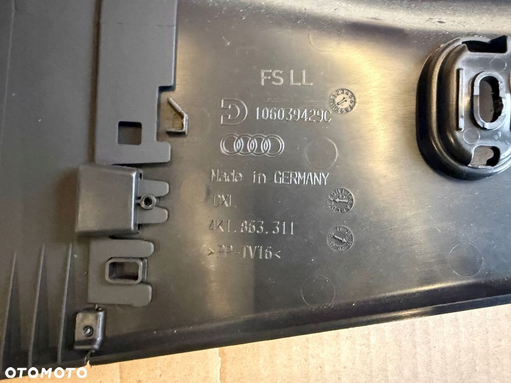 audi a6 c8 tunel środkowy europa 4k1863241 4k1863311 - 11