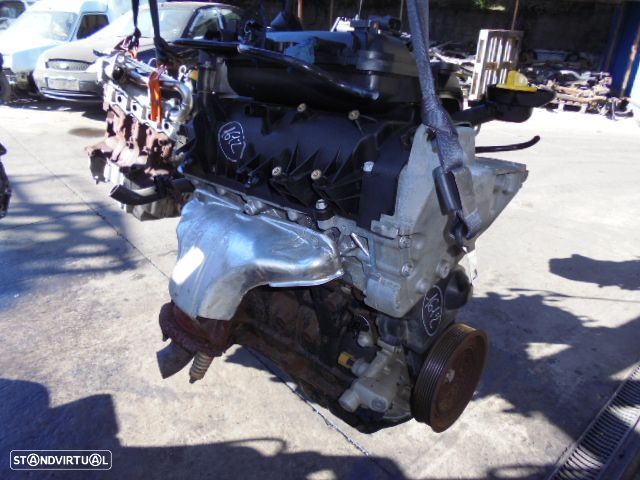 Motor D4FJ722 D4F722 RENAULT TWINGO 2 FASE 1 2007 1.2I 75CV 3P PRETO - 2