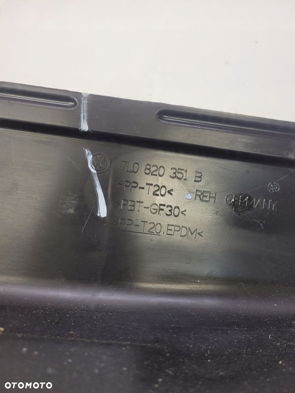 KANAŁ CIEPŁEGO POWIETRZA AUDI Q7 4L 7L0820351B - 3