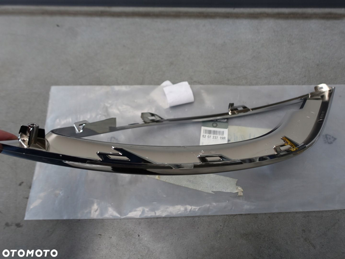 KRATKA RAMKA CHROM ZDERZAKA LEWA RENAULT ESPACE V NOWY ORYGINAŁ - 5