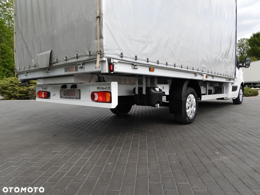 Renault MASTER  PLANDEKA 10 PALET WEBASTO TEMPOMAT LEDY PNEUMATYKA KLIMATYZACJA  165KM - 17