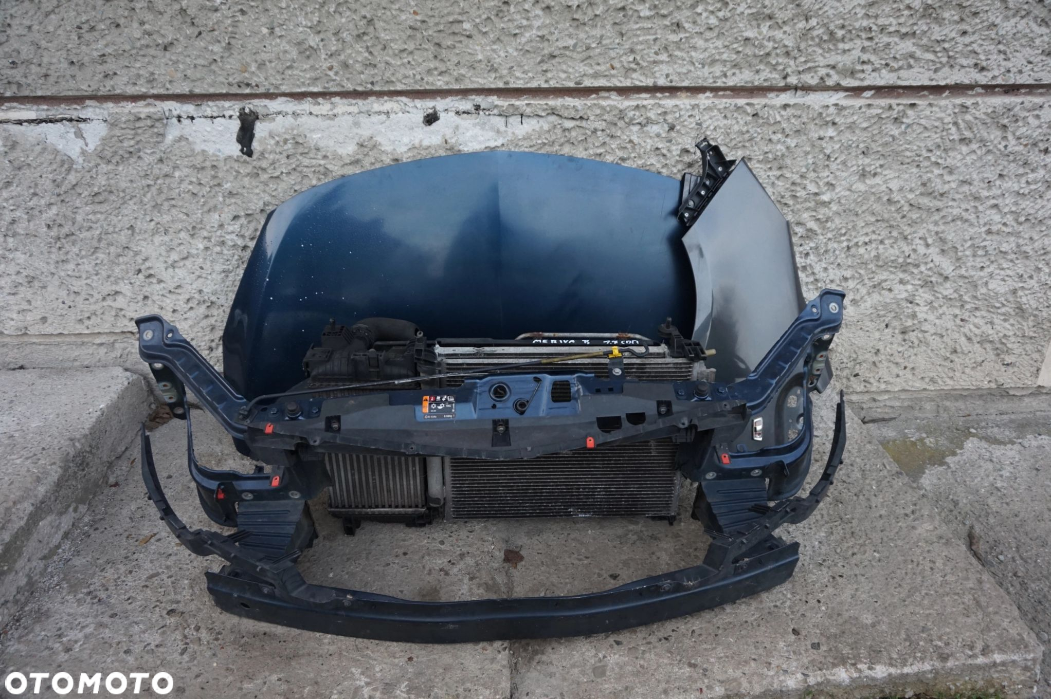 WZMOCNIENIE KOMPLETNY PRZÓD OPEL MERIVA B - 5