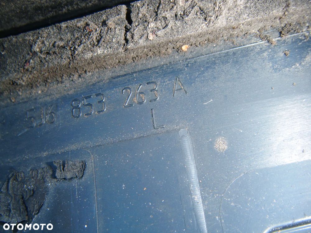 skoda roomster 10r osłona słupka lewy przód 5j6853263a - 3