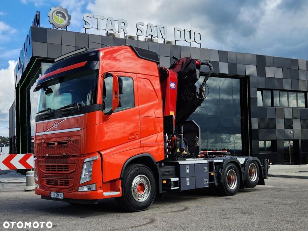 Volvo FH 540 6x2 HMF 5020-K6 Fly Jib HDS Ciągnik Siodło - 3