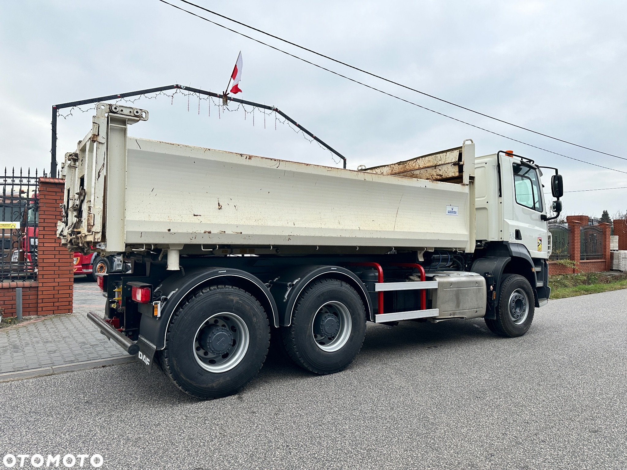 DAF CF 410 Euro 6 6x4 Wywrotka 5,20 m + BORDMATIC Klapo-drzwi - 6
