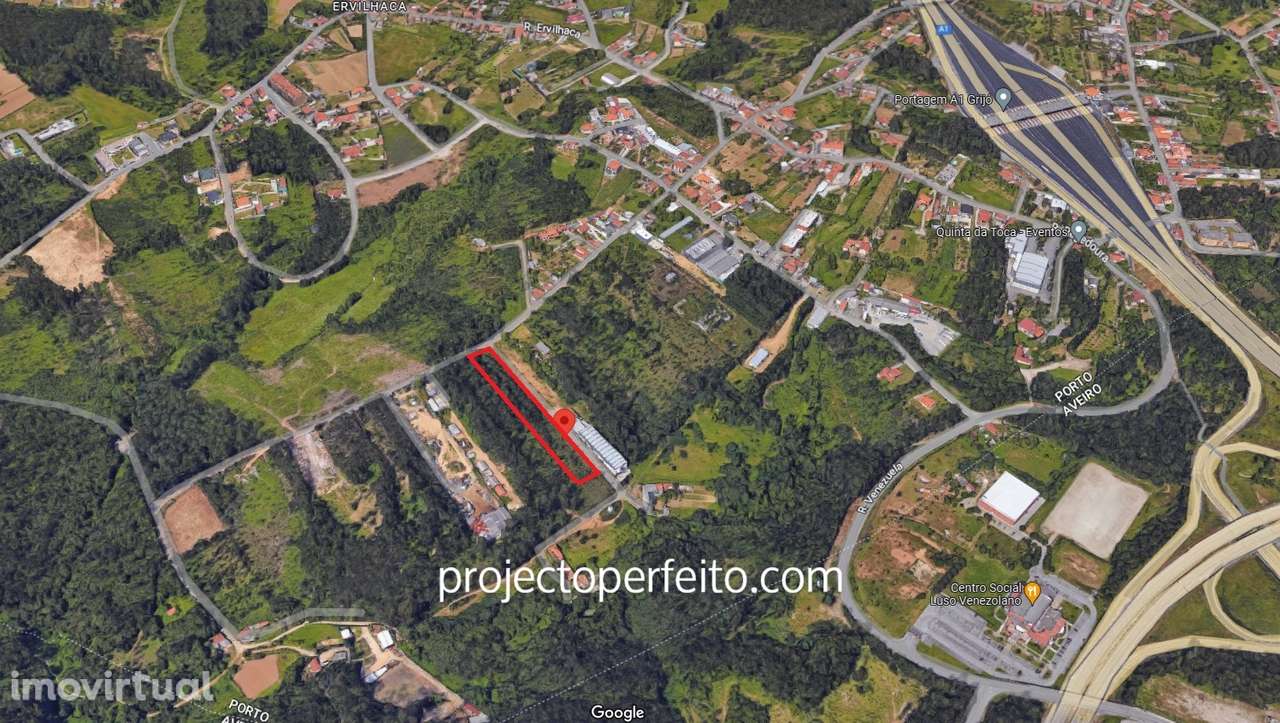 Terreno Rústico  Venda em Anta e Guetim,Espinho - Grande imagem: 2/4