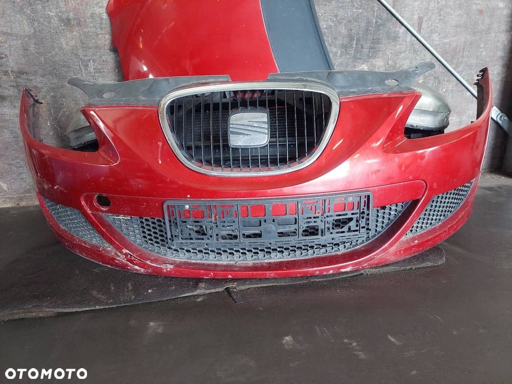 KOMPLETNY PRZÓD MASKA ZDERZAK LAMPY BŁOTNIKI PAS SEAT LEON II LS3X - 8