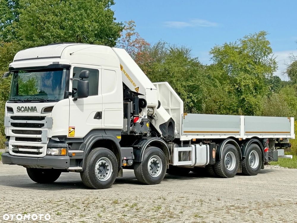 Scania R 500 * SKRZYNIA 6,20 m + PK 88002 - EH G + PILOT * 8x4 *STAN BDB - 4
