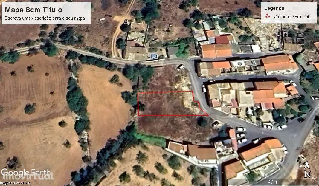 Terreno Urbano para Construção DE 480m2 - Paderne - Grande imagem: 2/16