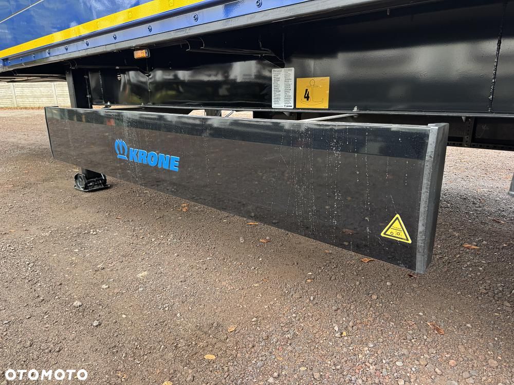 Krone KOFFER ,UBRANIOWA , DACHSER , TEXTIL , BOX - 23
