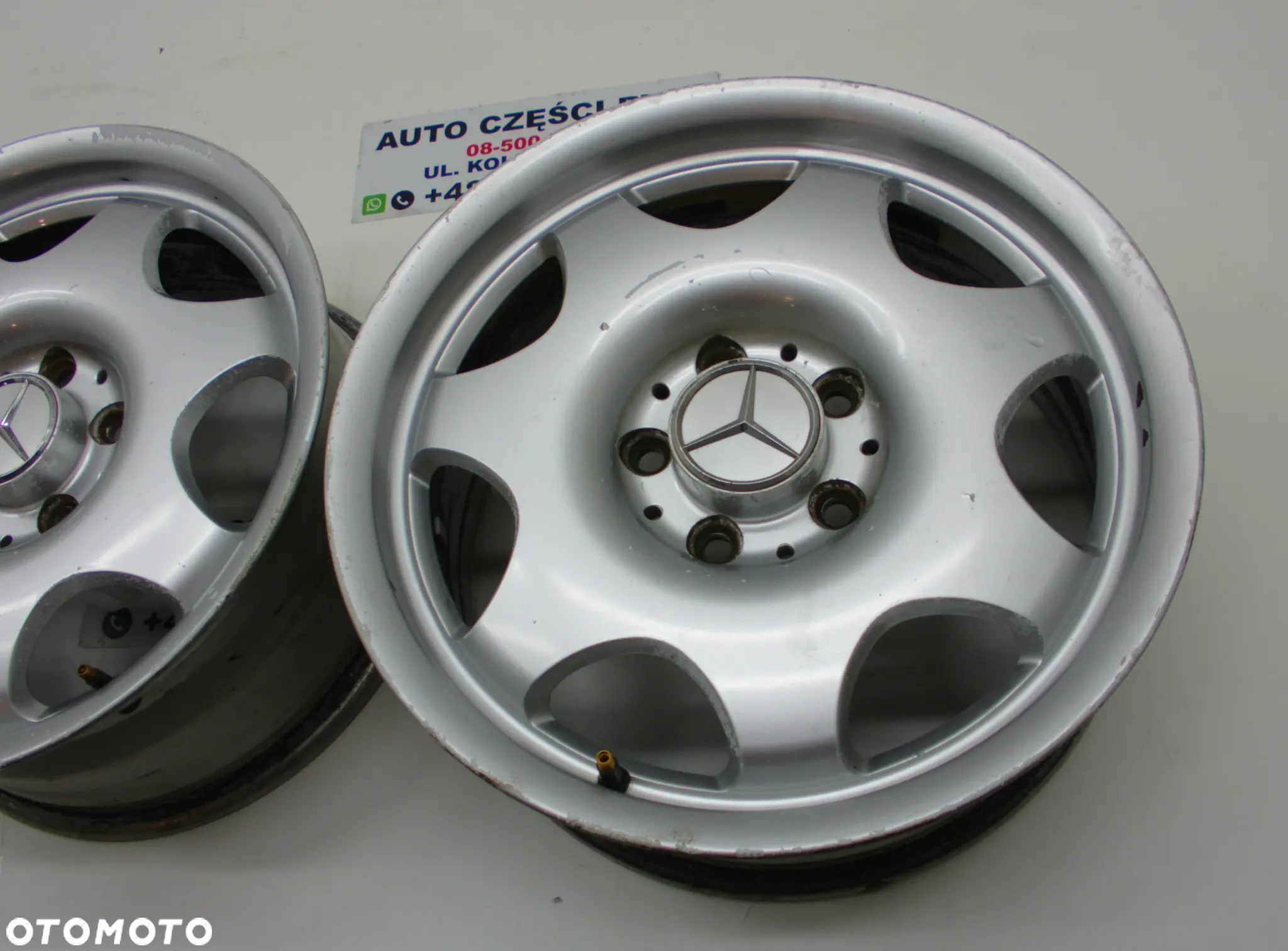 Mercedes Felga Felgi Aluminiowe 7Jx16 et43 5X112 - 3