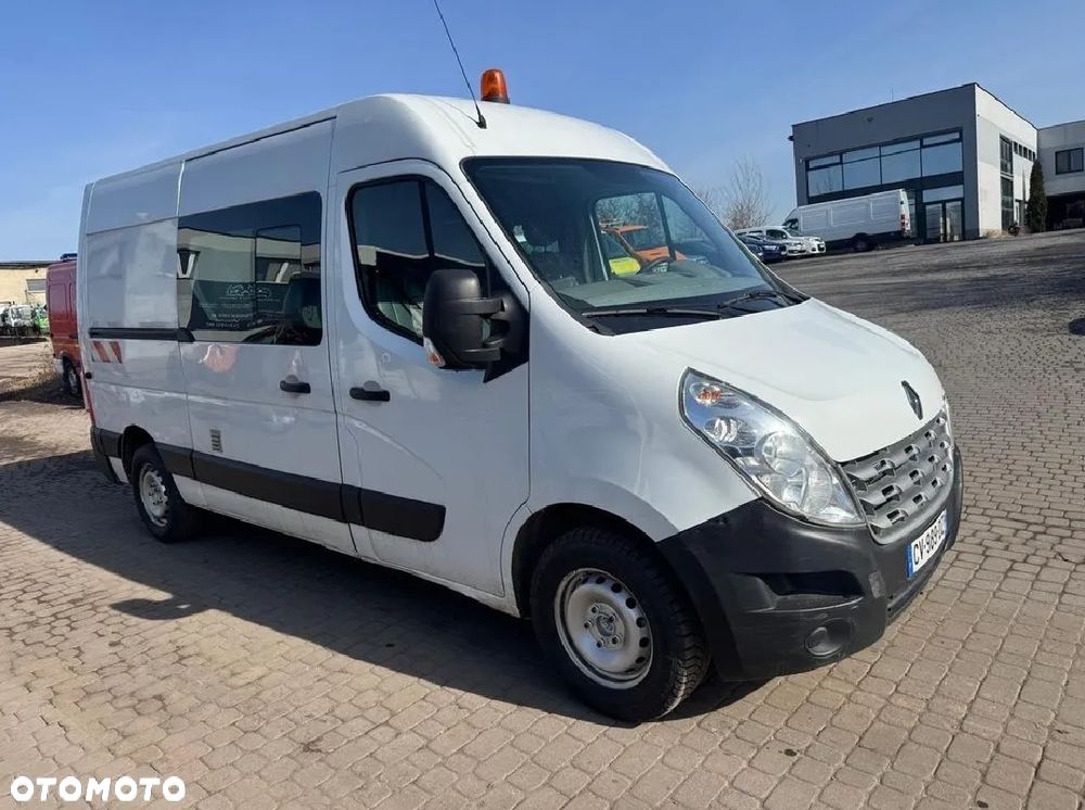 Renault Master 2013r. 6osob Brygadówka KLIMATYZACJA L2H2 - 6