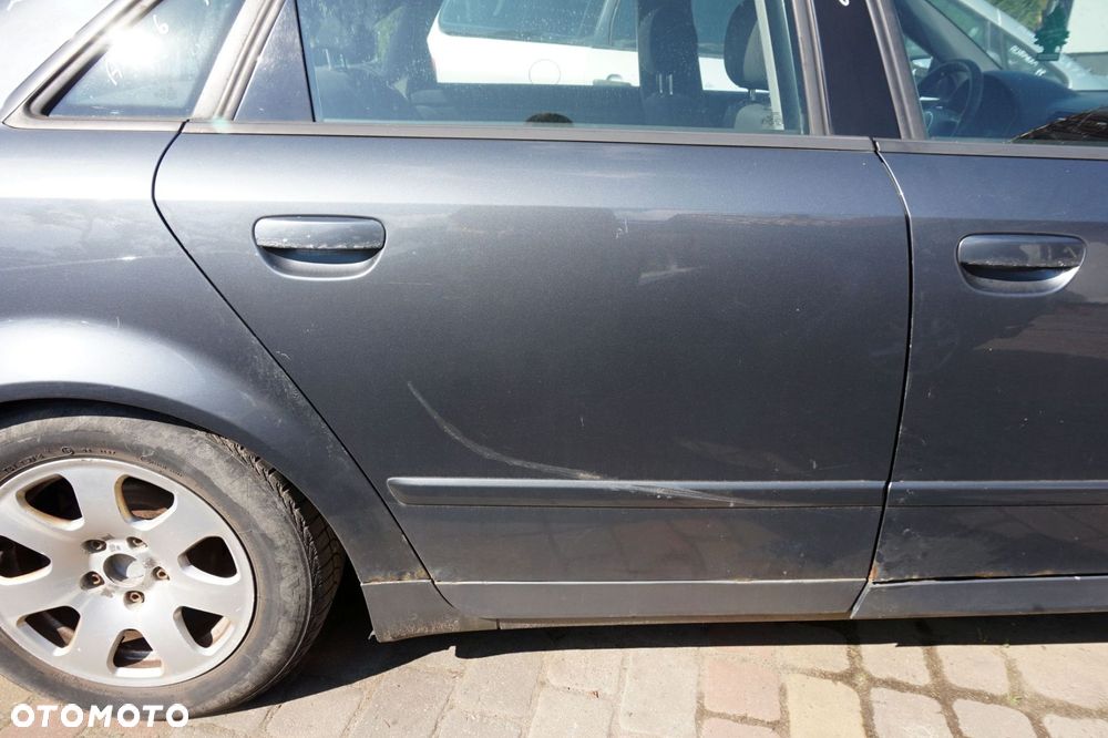 DRZWI TYLNE PRAWE A4 B6 SEDAN LX7Z  SZARY AUDI 2000-2006 - 2