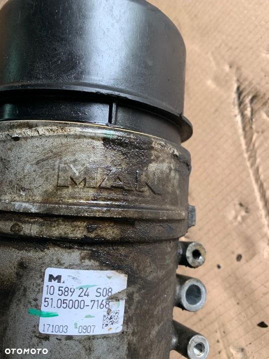 Obudowa filtra oleju do ciągnika siodłowego MAN TGX EURO 6 51050007168 - 3