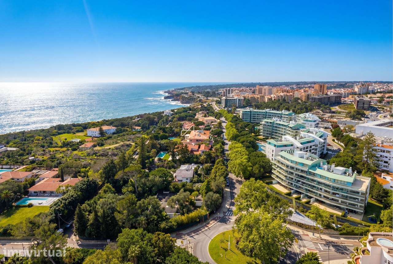 Apartamento T2 Mobiliado em Condominio de Luxo com Vista Mar - Cascais - Grande imagem: 2/31