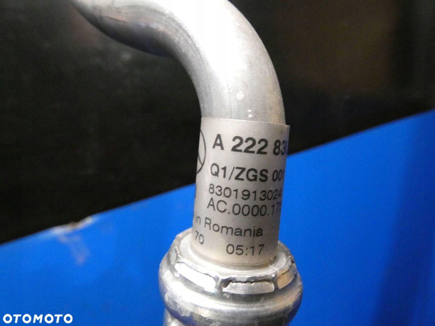 MERCEDES S KLASA W222 RURKA PRZEWÓD KLIMATYZACJI - 5