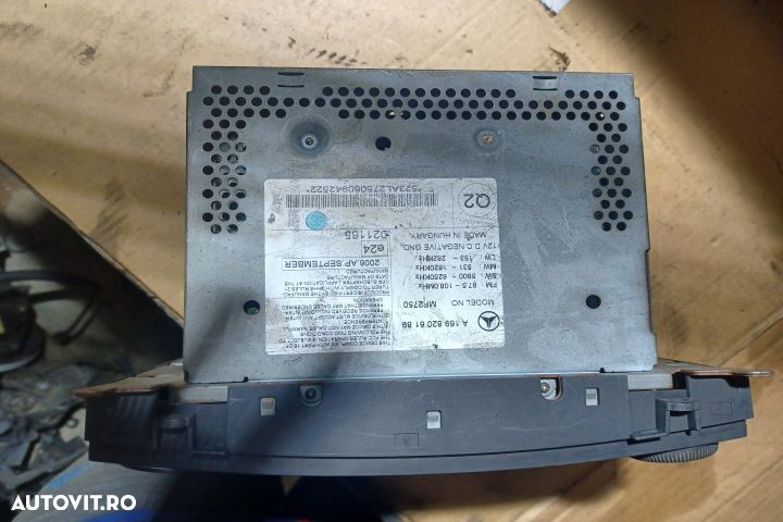 Radio cd Mercedes-Benz A-Class W169 [2004 - 2008] Hatchback 3-usi A 1 - 2