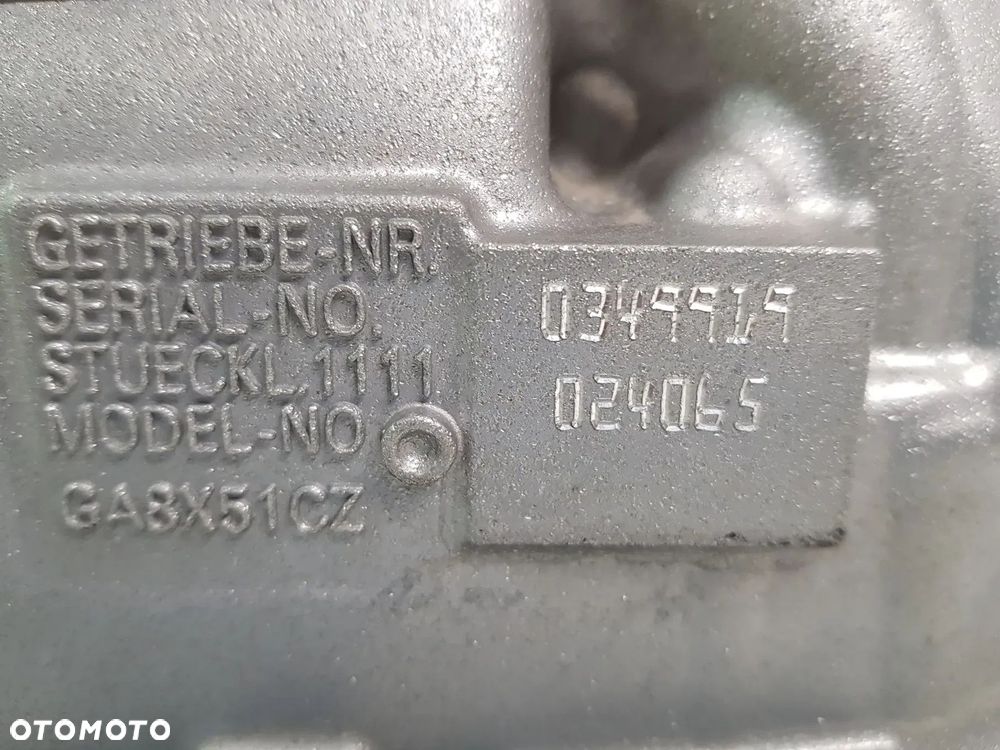 Skrzynia biegów GA8X51CZ BMW 2.0D AUTOMAT Xdrive G20 G21 G30 G31 G01 X3 G02 X4 G05 X5 G06 X6 ze sprzęgłem hydrokinetyczn - 3