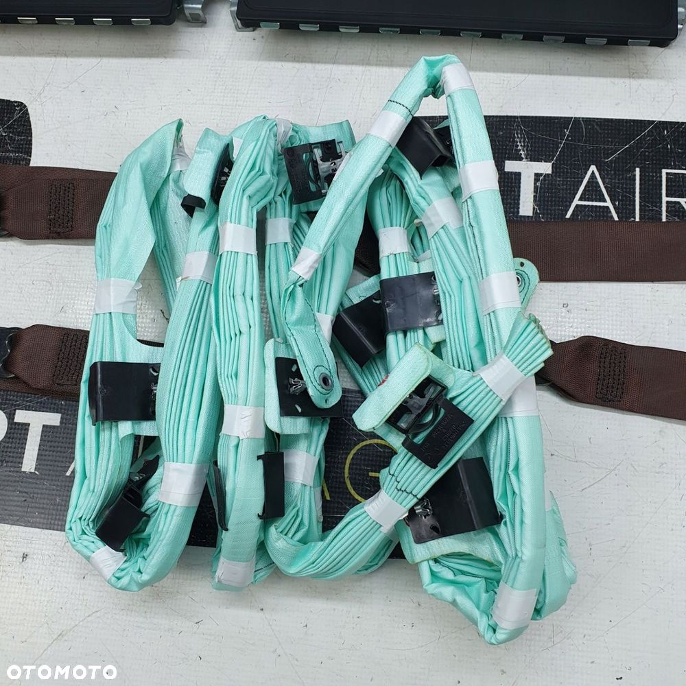 PORSCHE 971 DESKA ROZDZIELCZA BRĄZ KONSOLA KOKPIT PULPIT PODUSZKI AIRBAG AIR BAG PASY KIT SET - 13