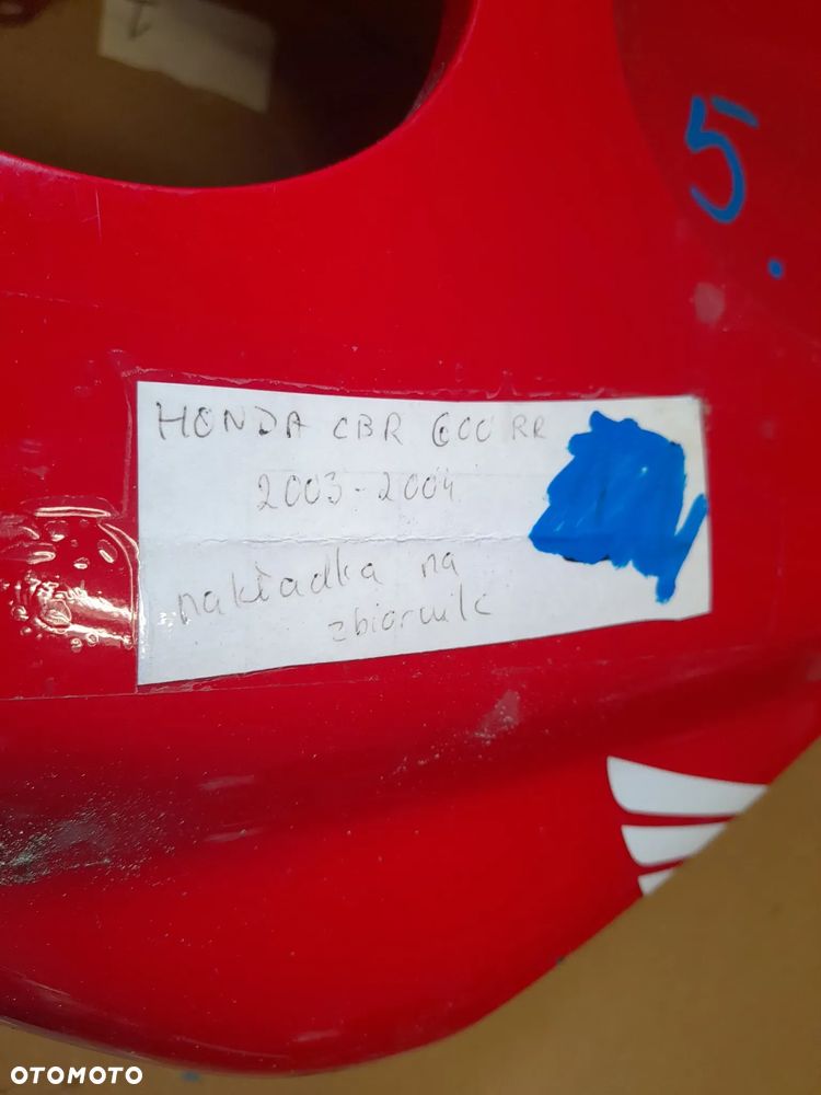 HONDA CBR 600RR  2003-2004  NAKŁADKA NA ZBIORNIK PALIWA BAK - 6
