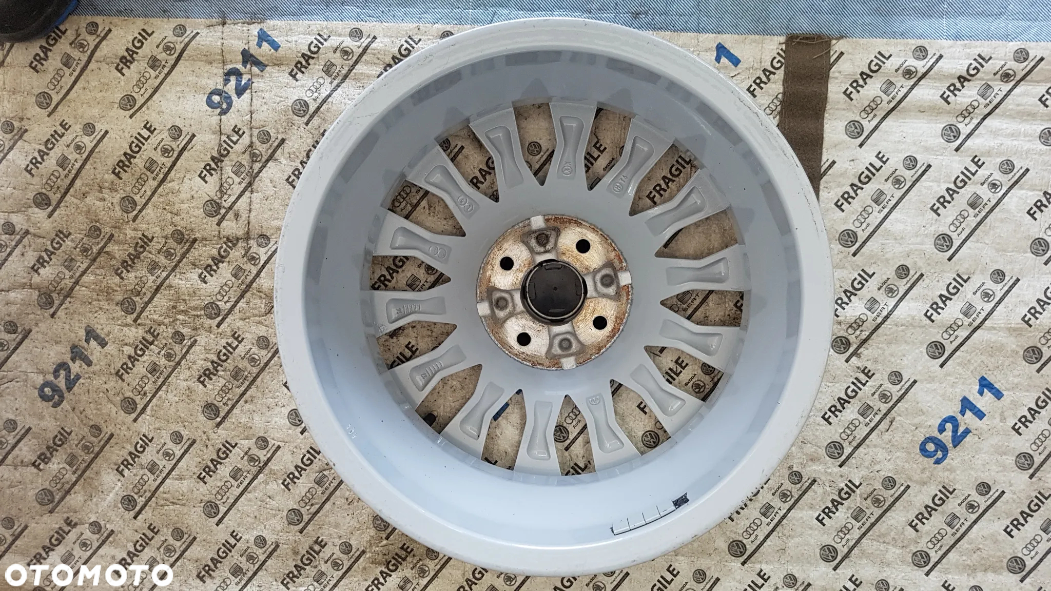 ALU FELGI ORYGINAŁ FIAT 500 4X98 6JX15 ET35 - 11