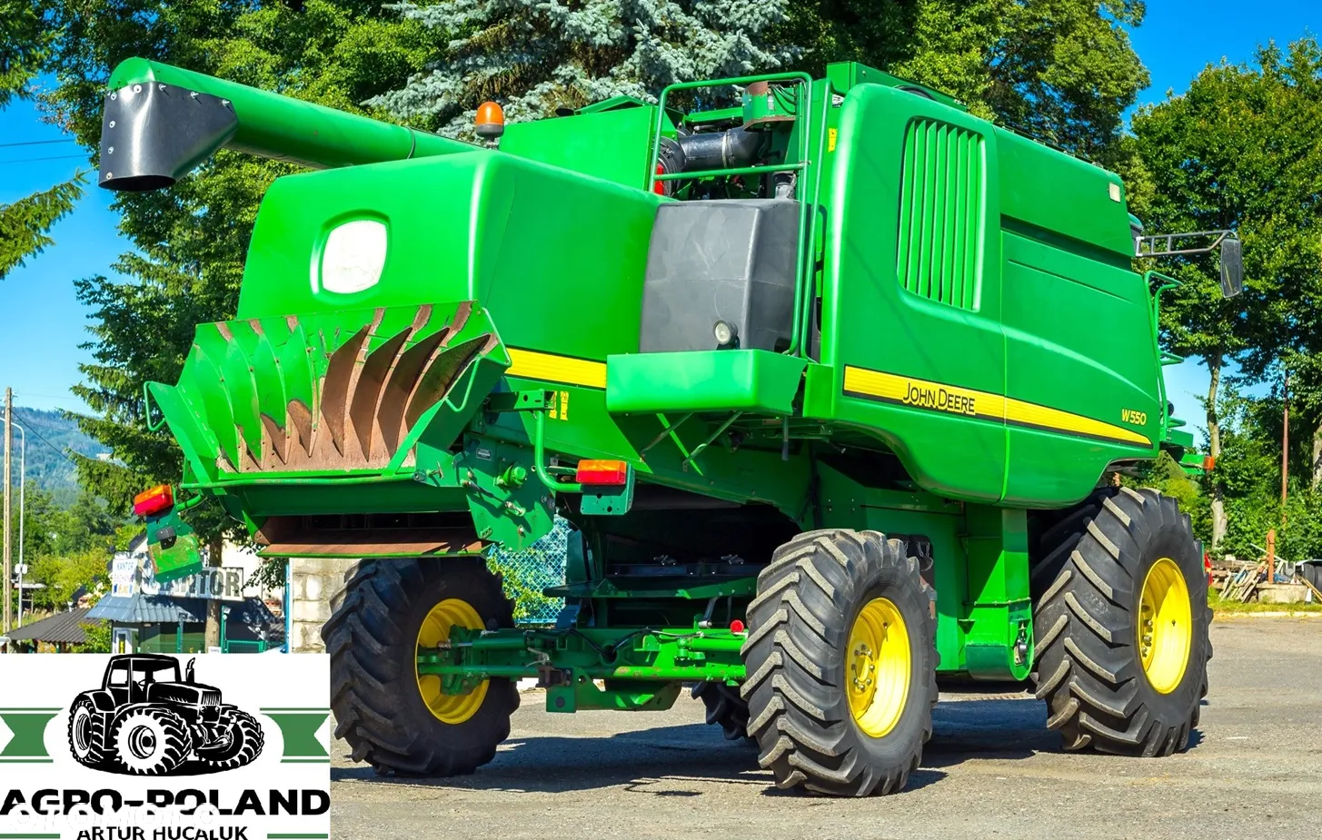 John Deere W 550 - 2981 h - 5,5 M - 2011 ROK - 2