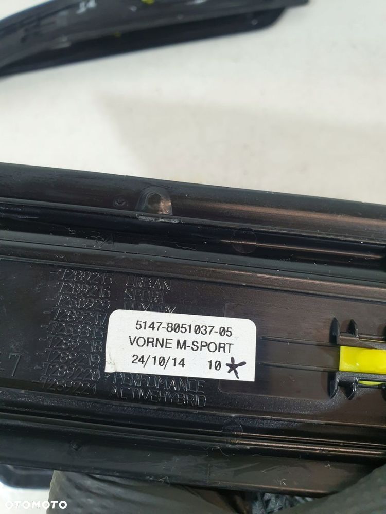 LISTWY NAKŁADKI PROGOWE M-PAKIET 8051037 BMW F30 EUR 14R - 9