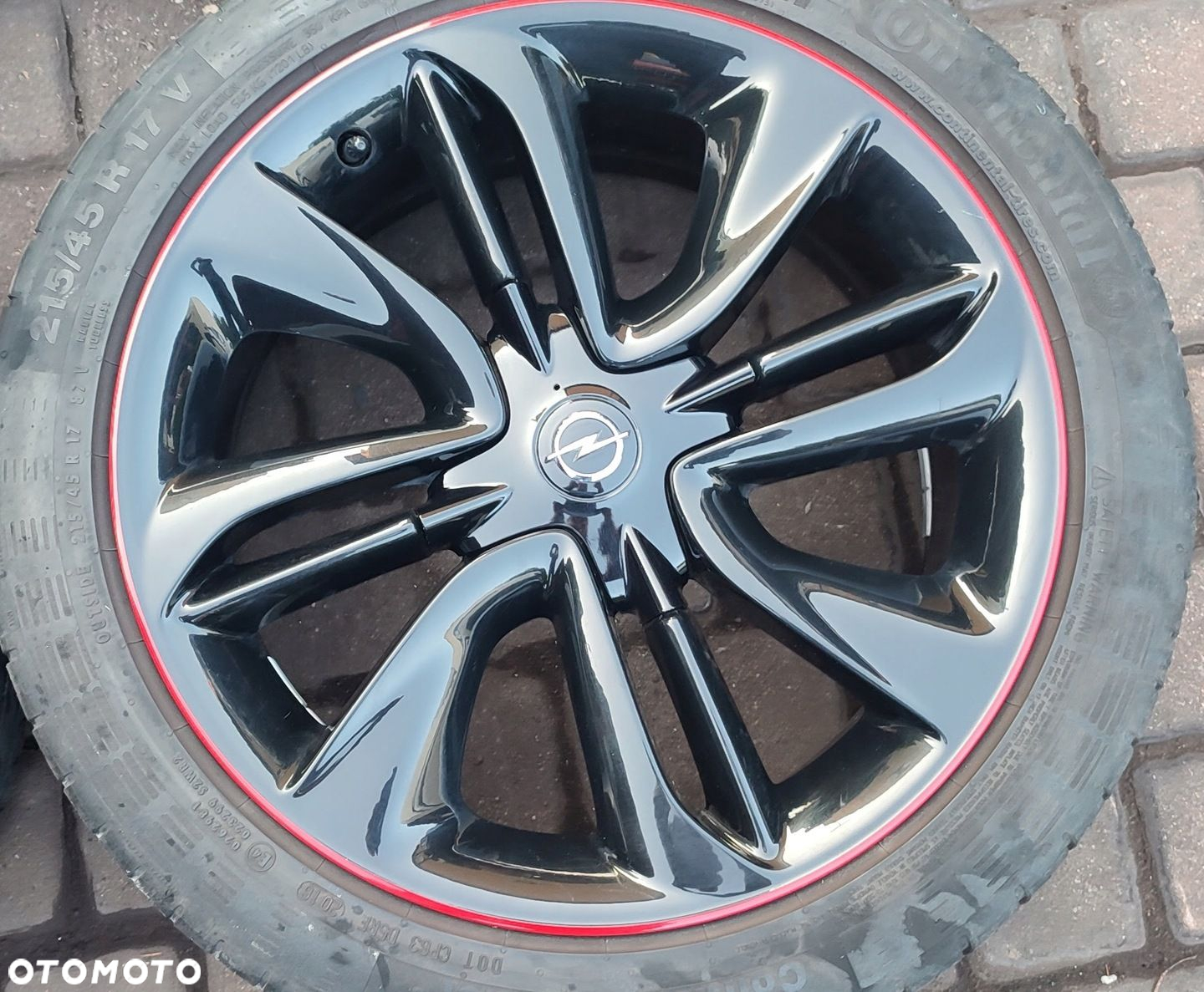 Koła felgi Aluminiowe Opel Corsa E Adam 17 Cali 4x100 7Jx17 Et44 215/45/17 - 3