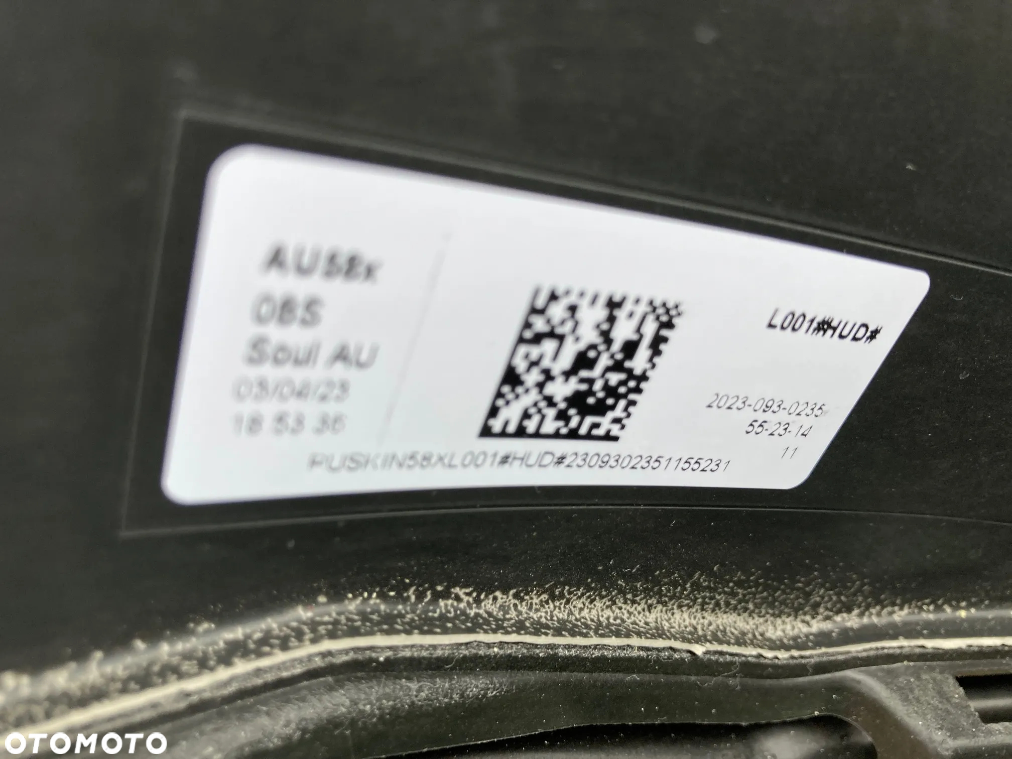 AUDI A6 S6 RS6 C8 A7 S7 RS7 4K DESKA KONSOLA KOKPIT PULPIT PÓŁKA PARAPET Head Up DASHBOARD  Oryginał Okazja NOWA NEW NEU NEV - 6