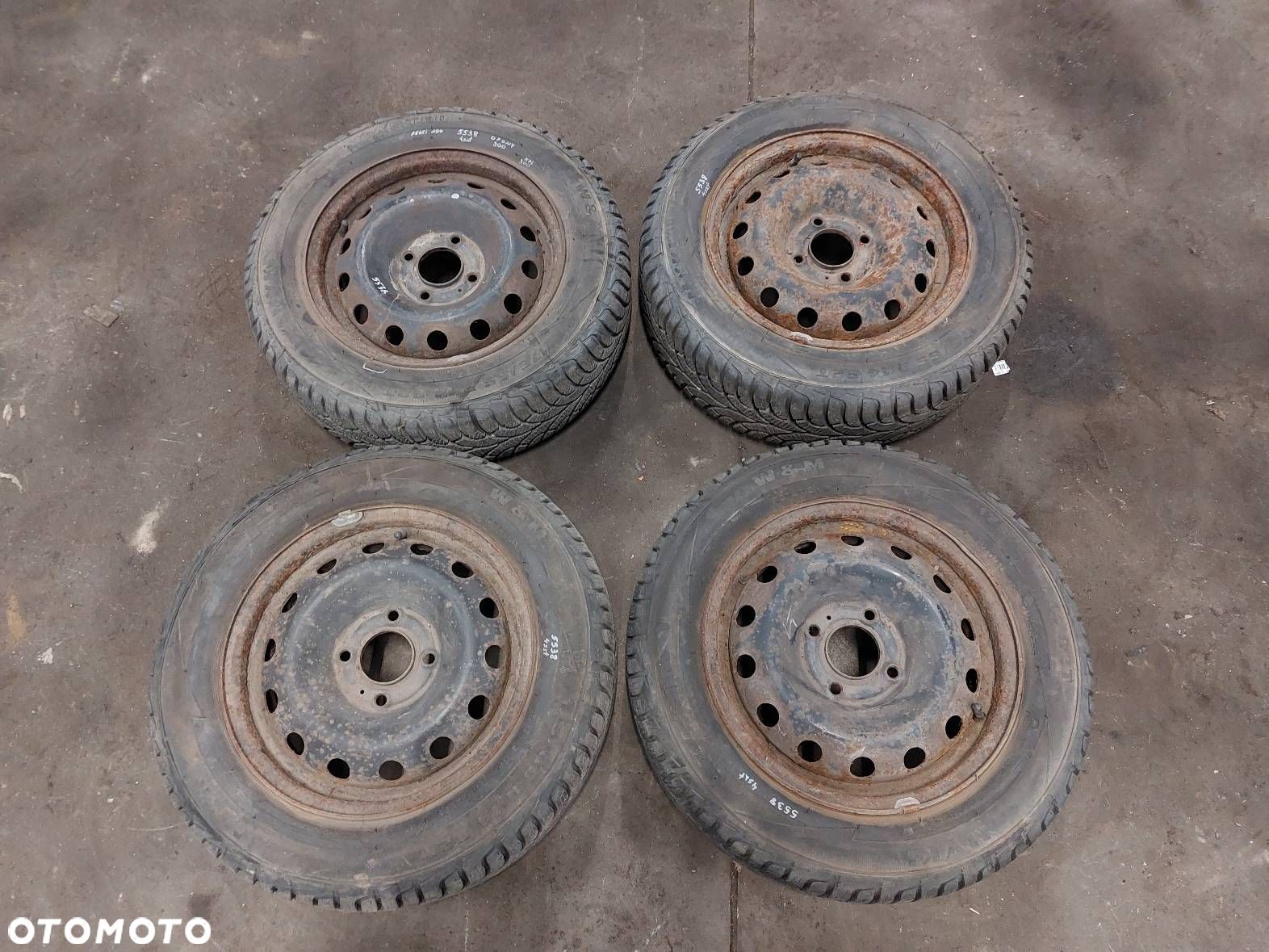 FELGI STALOWE 4 SZT 4x108 FI65,1 14 CALI PEUGEOT CITROEN - 1