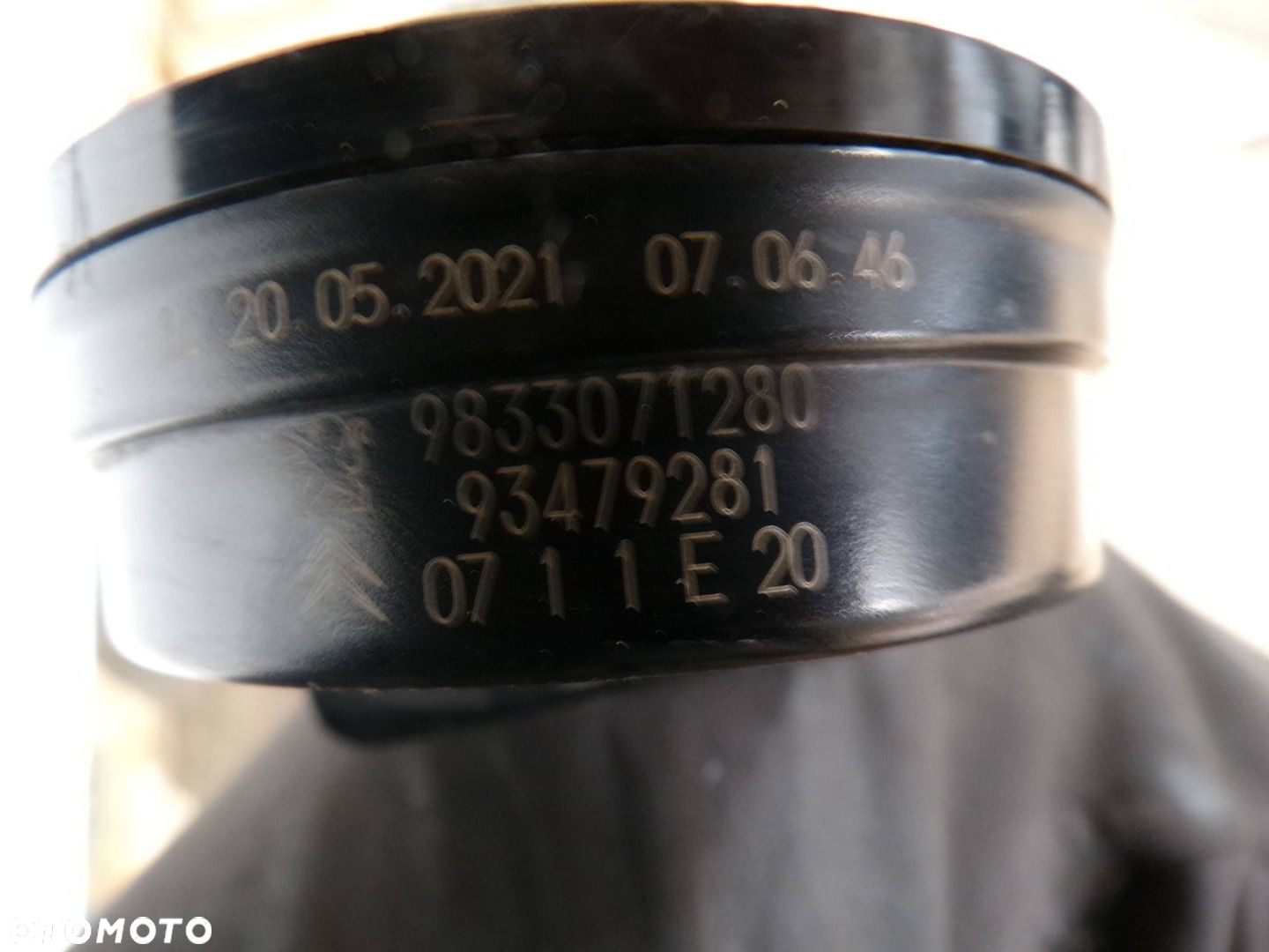KLAKSON SYRENA SYGNAŁ DŹWIĘKOWY OPEL CORSA F 9833071280 - 4