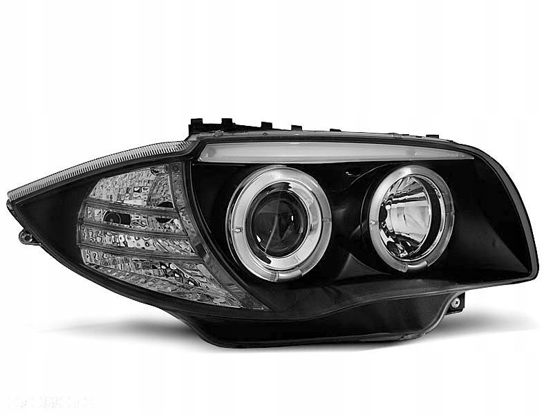 Reflektor Lampy kpl Ringi Angel Eyes Led Diody Tuning Bmw 1 e81 e82 e87 e88 - 1