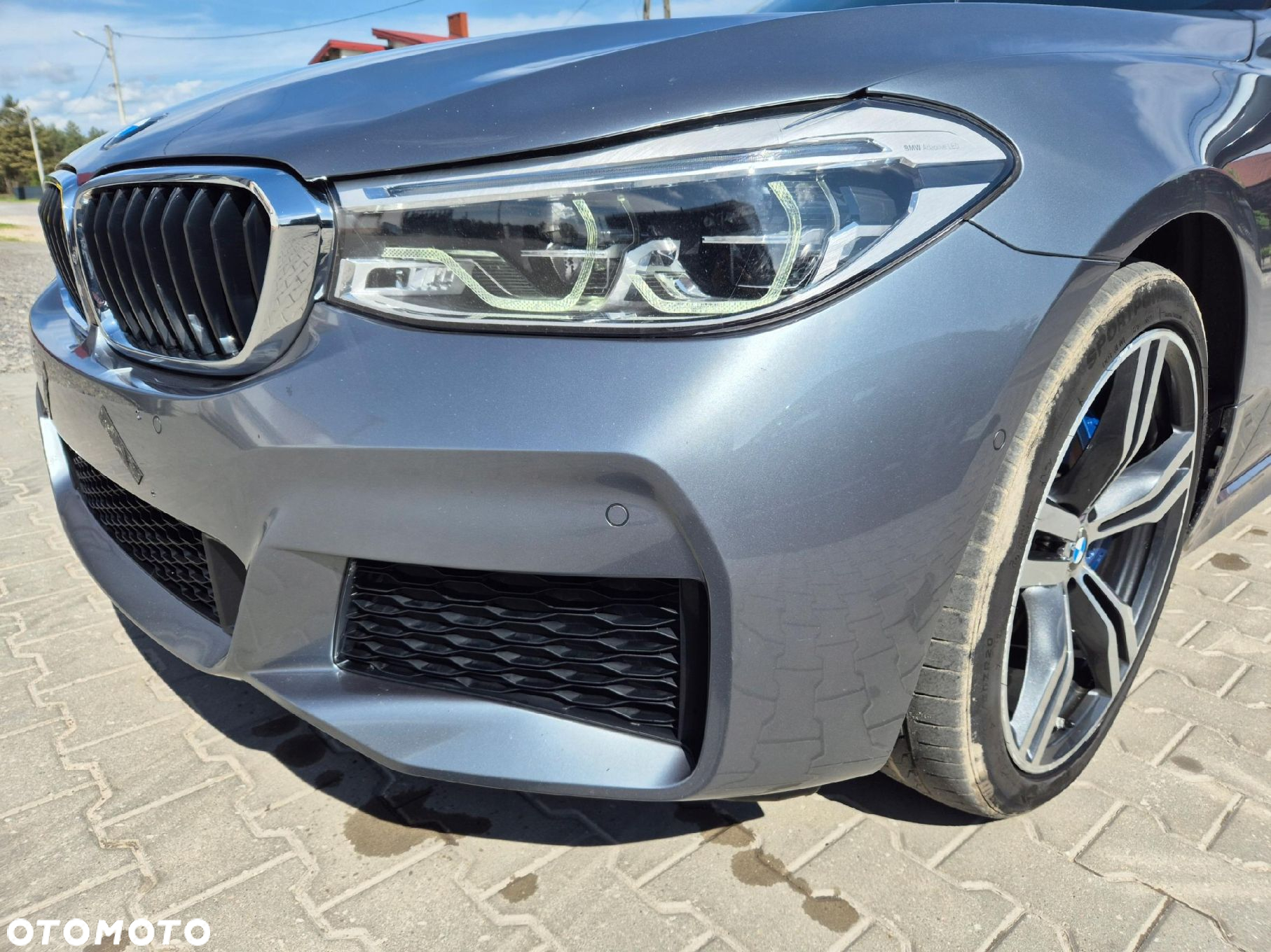 BMW 6 GT G32 M-PAKIET PRZÓD MASKA BŁOTNIK ZDERZAK LAMPY ADAPTIVE C2Y - 4