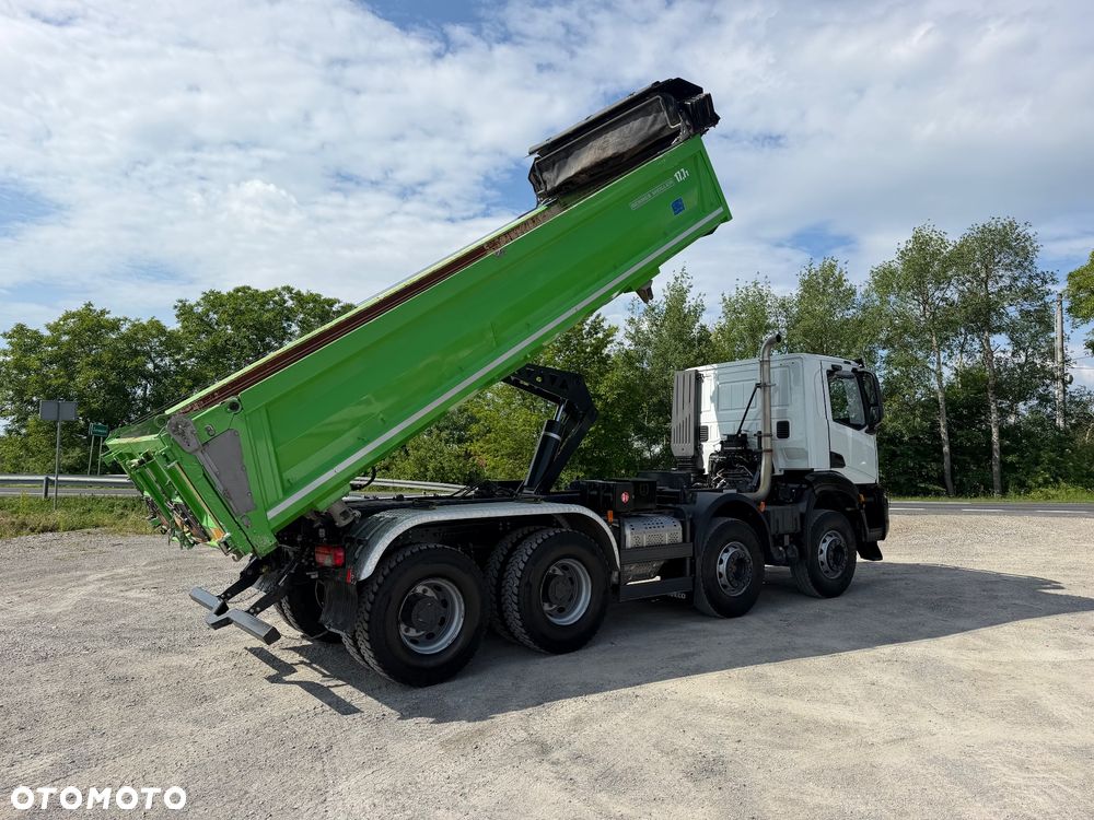 Iveco X-Way 480 8x4 3x Meiller Hydroburta Sprowadzony - 4