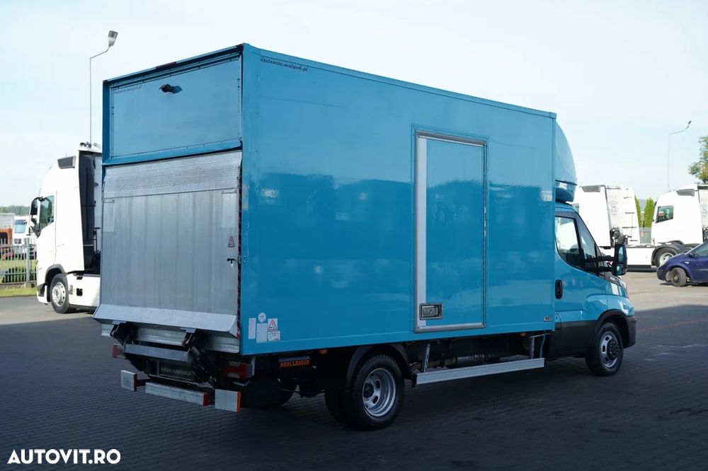 Iveco DAILY 35-160 / CONTAINER - 4,3 M / IZOTERM / DHOLLANDIA LIFT - 750 KG / DUBLU / IMPORTAT / EURO 6 - 8