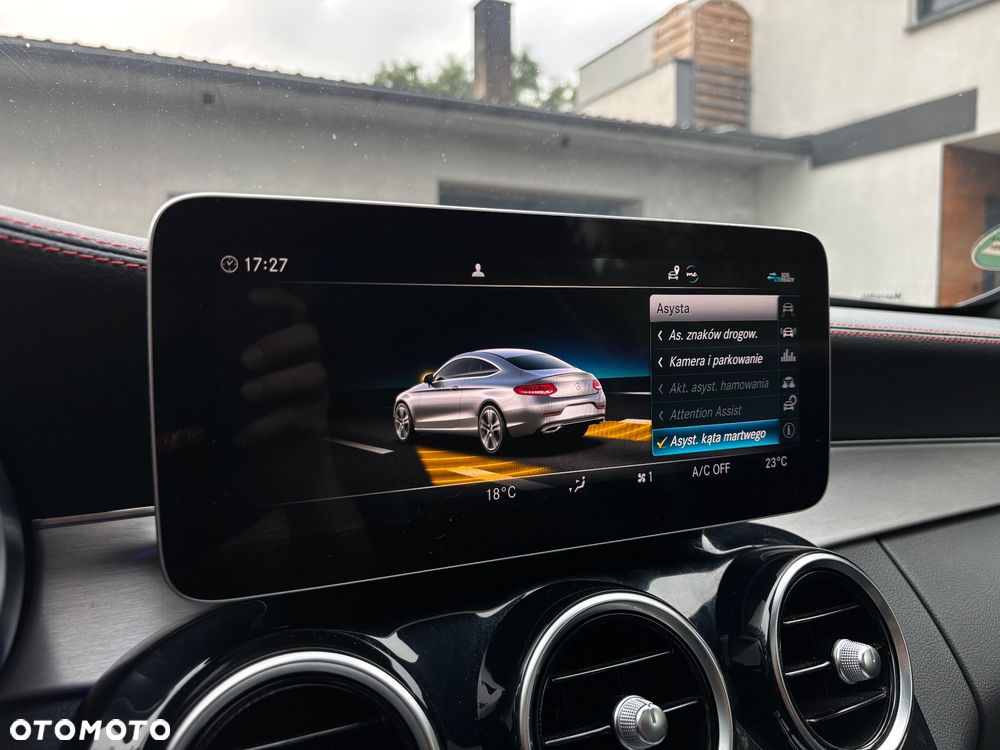 Mercedes-Benz Klasa C AMG 43 Coupe 4Matic AMG Speedshift TCT 9G - 31