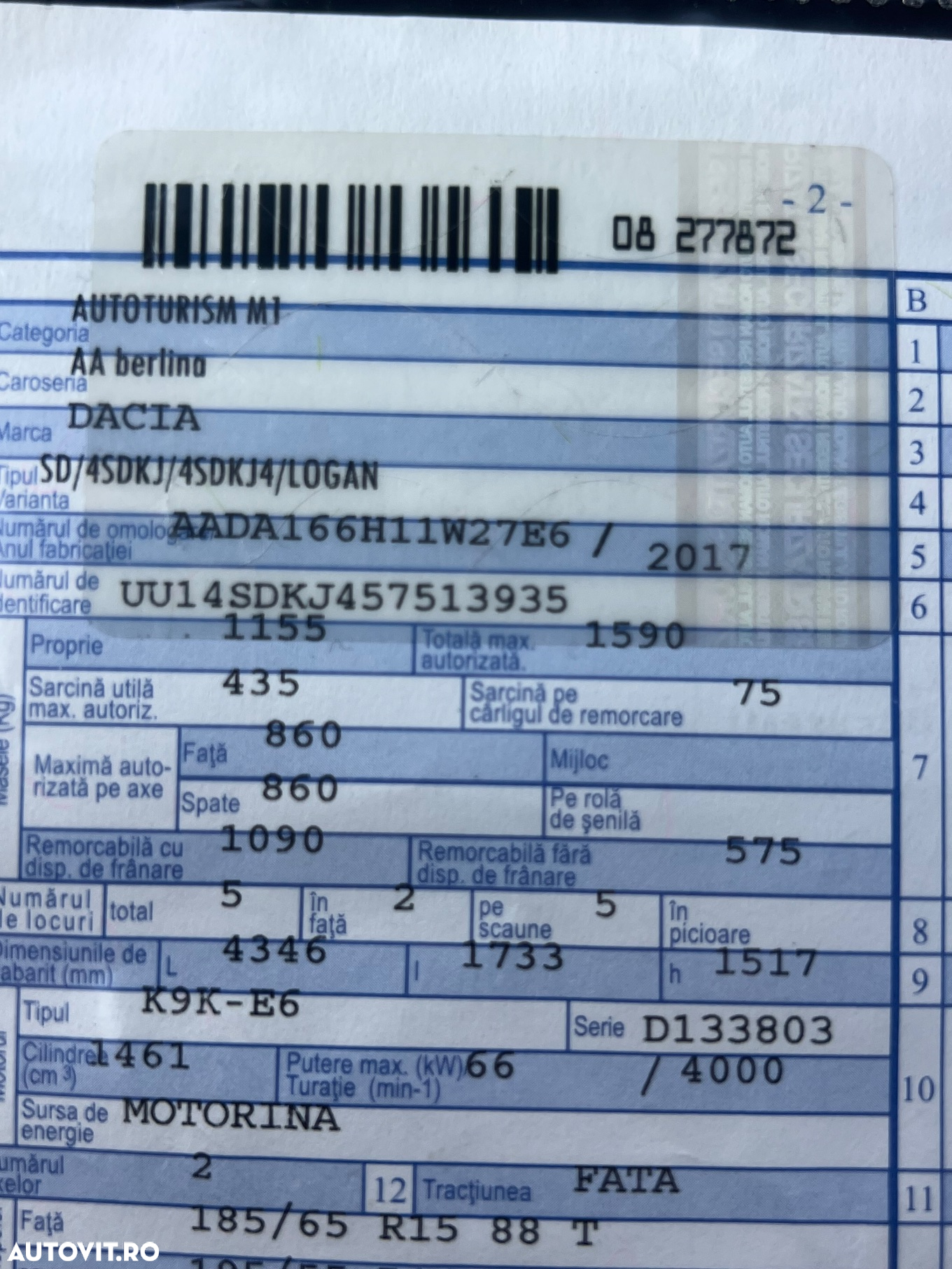 Dacia Logan 1.5 90CP Laureate - 13