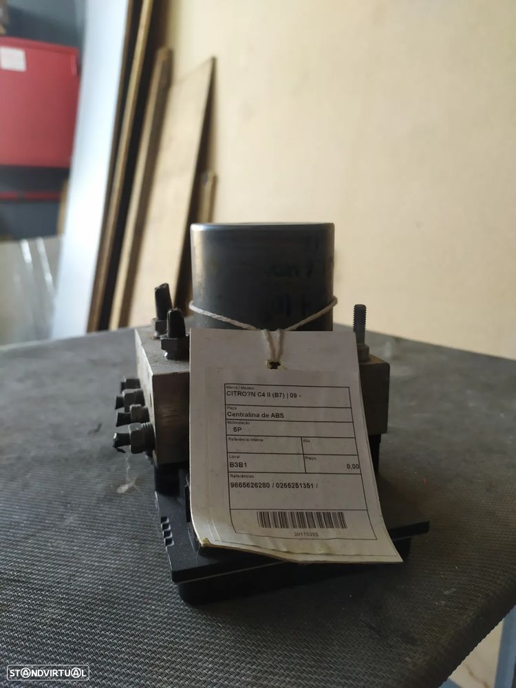 CENTRALINA DE ABS CITROEN C4 II / 9665626380 / 0265251351 - 1