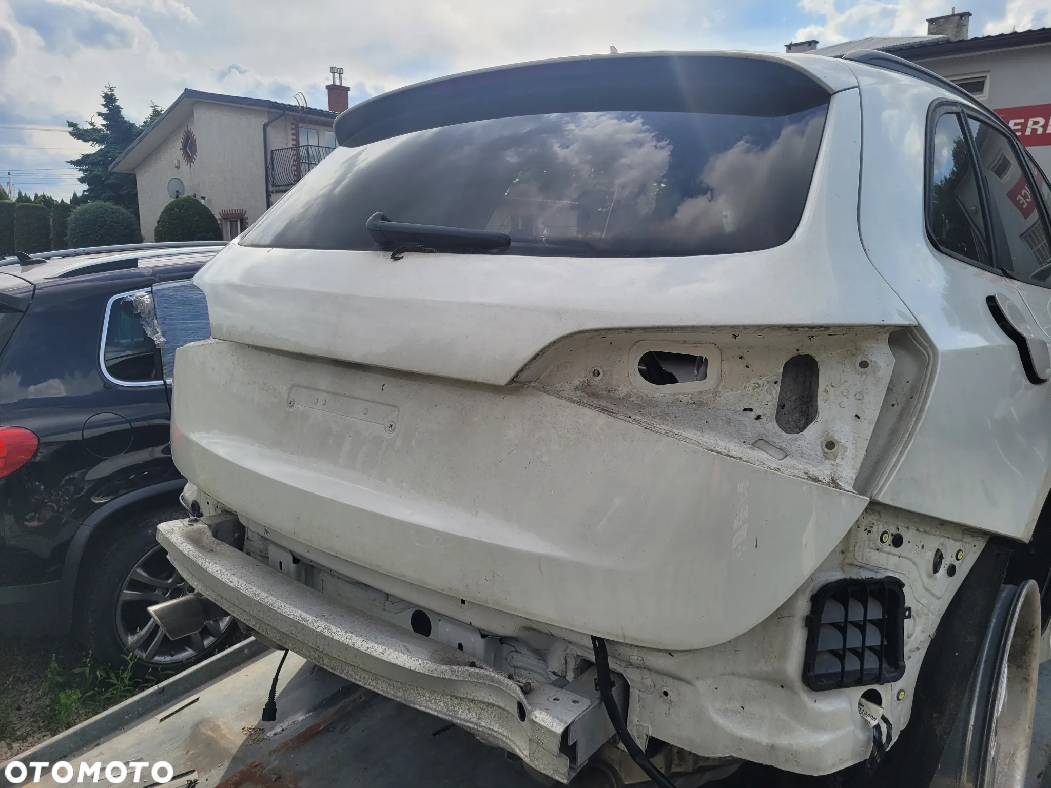 KAROSERIA DRZWI AUDI Q5 3.0 TDI S-LINE 2 WYDECHY WERSJA USA BIAŁE , BIAŁA - 4