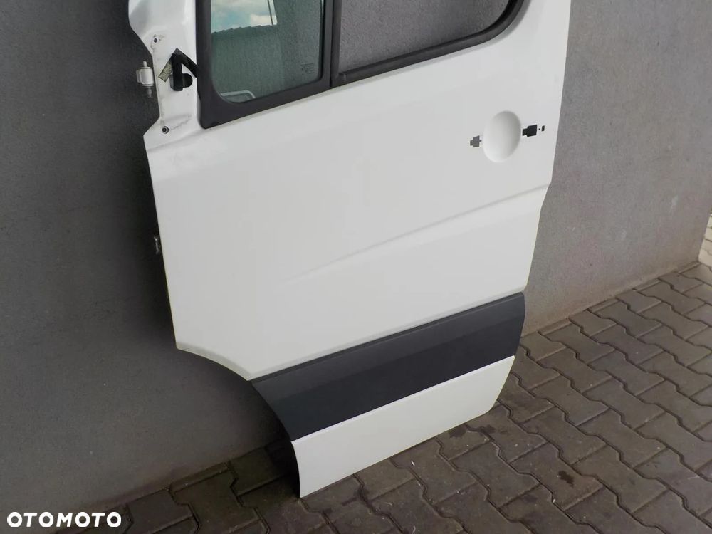 VW CRAFTER SPRINTER 906 06- DRZWI LEWE PRZÓD ZDROWE BIAŁE LB9A - 4