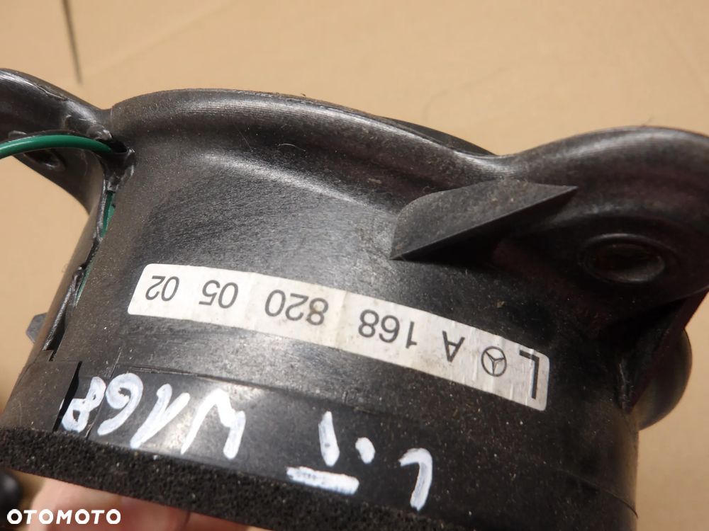 MERCEDES W168 LIFT 1.7 D 01-04 GŁOŚNIK PRAWY LEWY PRZÓD TYŁ A1688200202 - 12