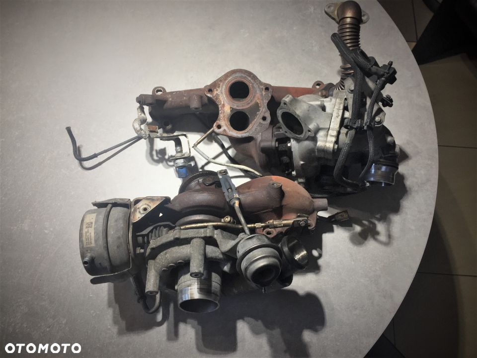 Turbina Renault Master 2.3 846016 Turboprężarka biturbo komplet - 2