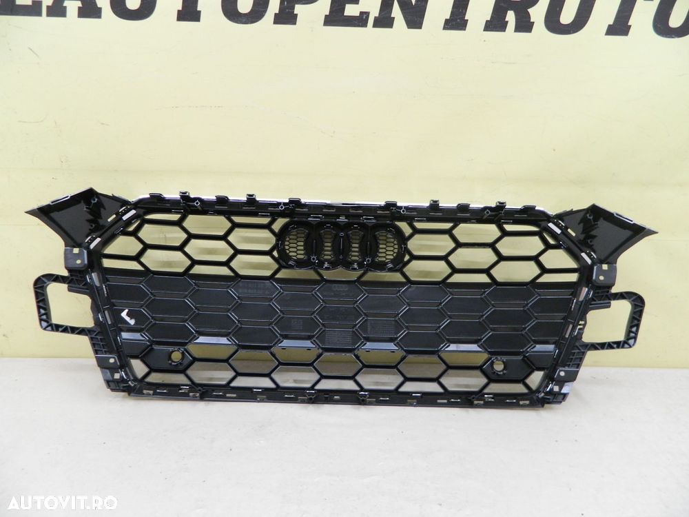 Grila radiator Audi A5 B9 facelift,  2021, 2022, 2023, 2024, 2025, cod origine 8W6853651BL. - 3